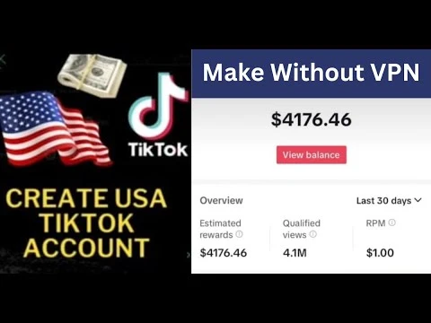 How to create USA Tiktok account without VPN